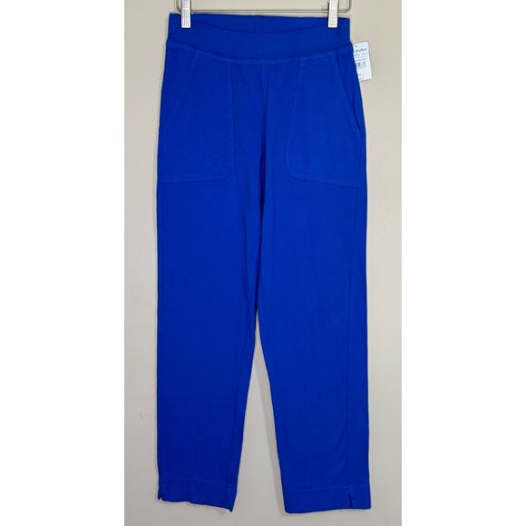 NWT Fresh Produce Key Largo Ankle Pants Women's XS  Blue Pull On Cotton USA - Picture 2 of 8
